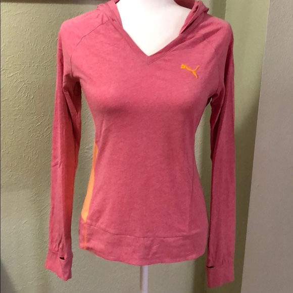 Puma Tops - EUC Puma Long-Sleeve Hooded Tee, size s